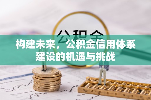 巴东构建未来，公积金信用体系建设的机遇与挑战