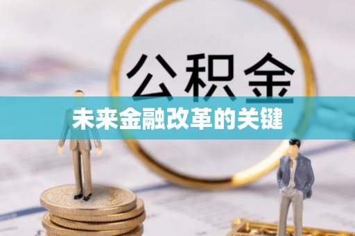 巴东未来金融改革的关键