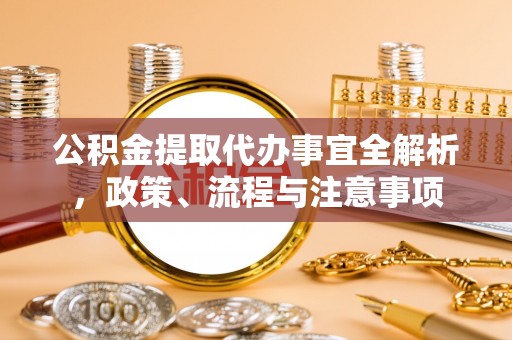 巴东公积金提取代办事宜全解析，政策、流程与注意事项