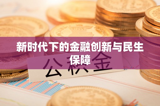 巴东新时代下的金融创新与民生保障